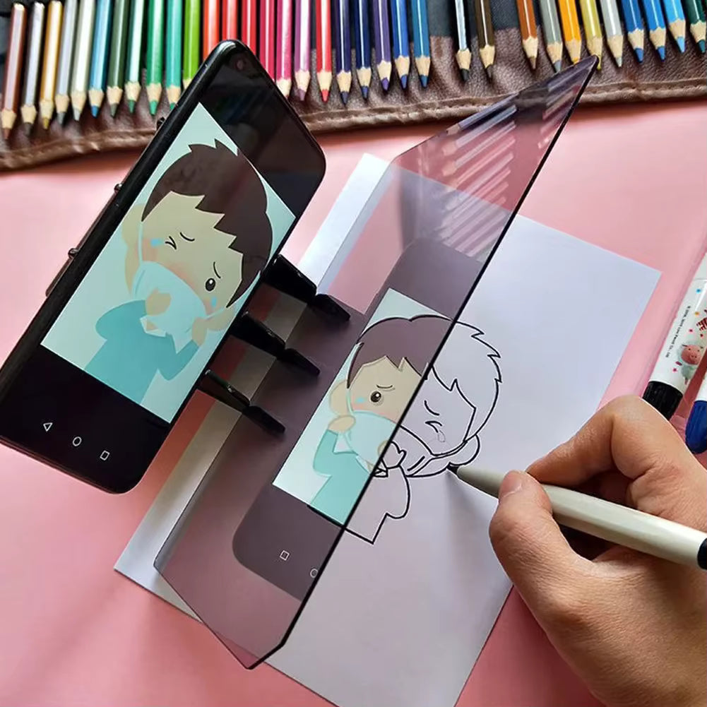 SketchBeam ✏️✨ - Projection Drawing Board